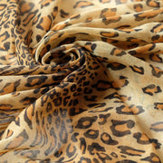 Skjerf leopard mørk brun | Youtrend
