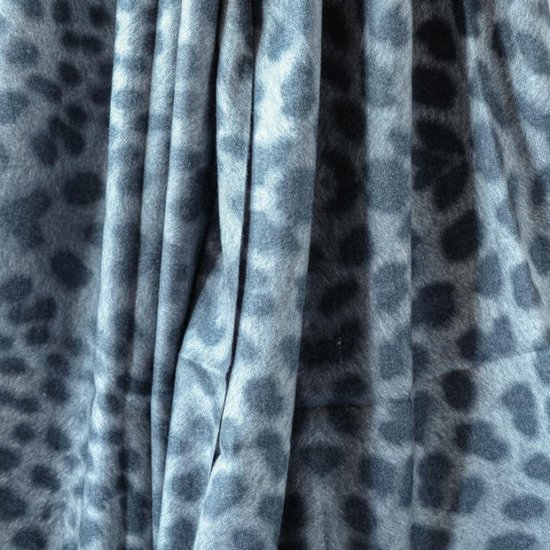 Skjerf Cashmere grå leopard | Youtrend