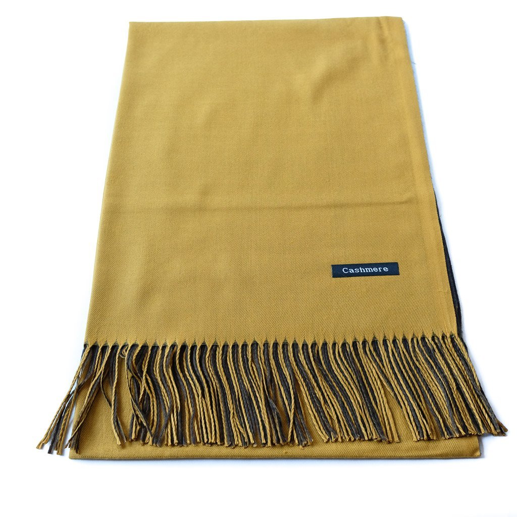 Skjerf Cashmere gult | Youtrend