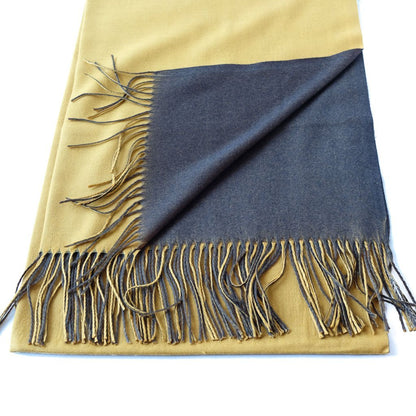 Skjerf Cashmere gult | Youtrend