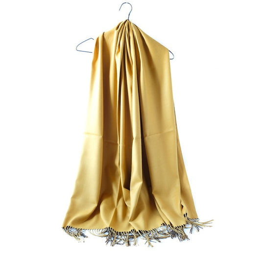 Skjerf Cashmere gult | Youtrend