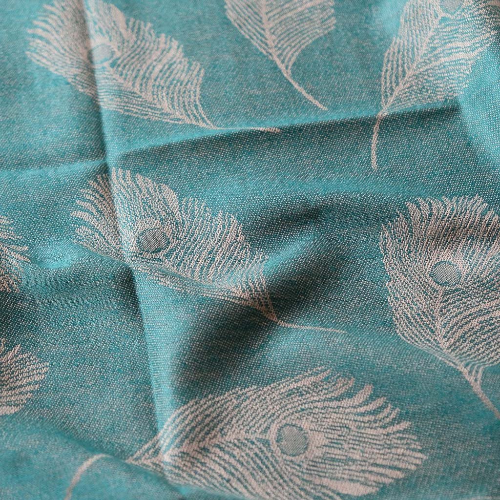 Skjerf Pashmina mønstret grønn | Youtrend