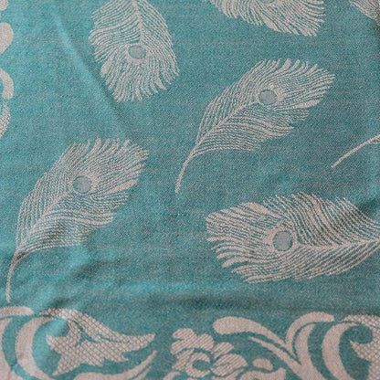 Skjerf Pashmina mønstret grønn | Youtrend