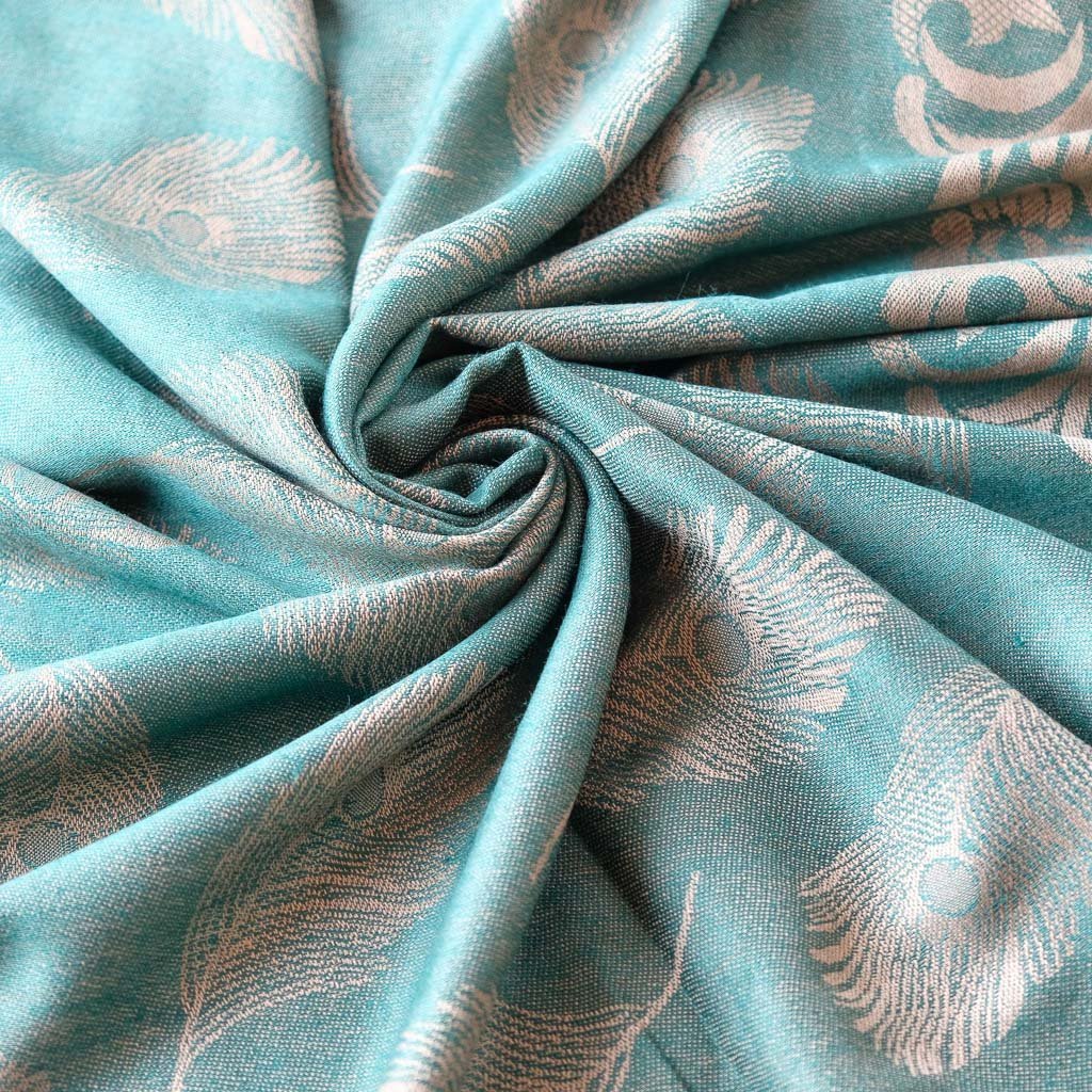Skjerf Pashmina mønstret grønn | Youtrend