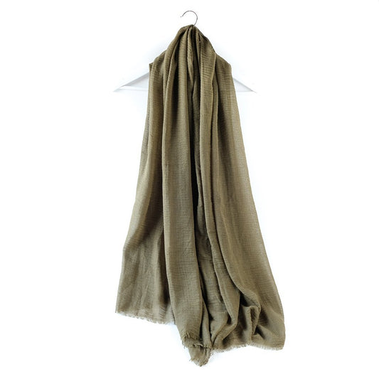 Skjerf crinkle mørkegrønn | Youtrend