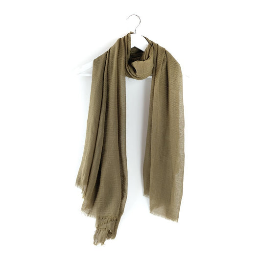 Skjerf crinkle mørkegrønn | Youtrend