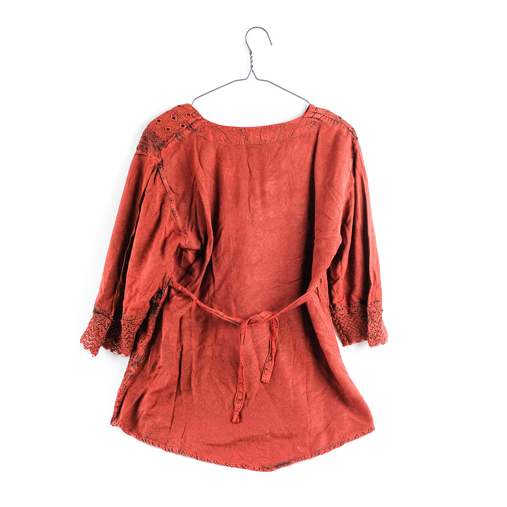 Top India style vhals rød | Youtrend