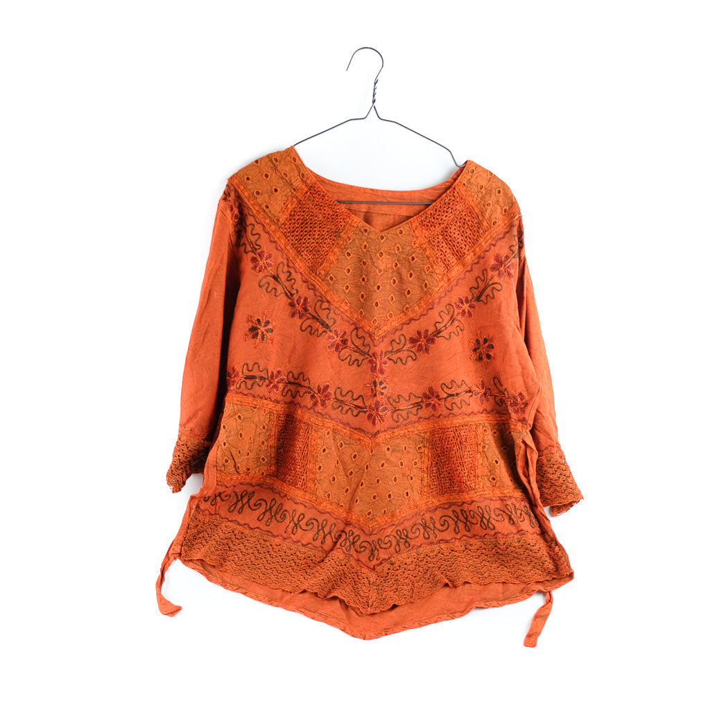 Top India style vhals oransje | Youtrend