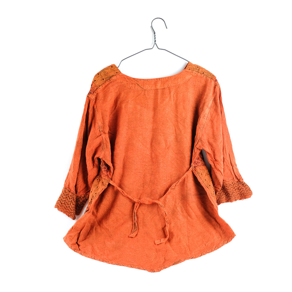 Top India style vhals oransje | Youtrend