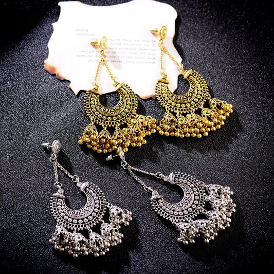 HÅNDLAGET INDISK ØREPYNT