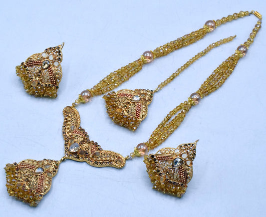 KOMPLETT SMYKKESETT I ZIRKON