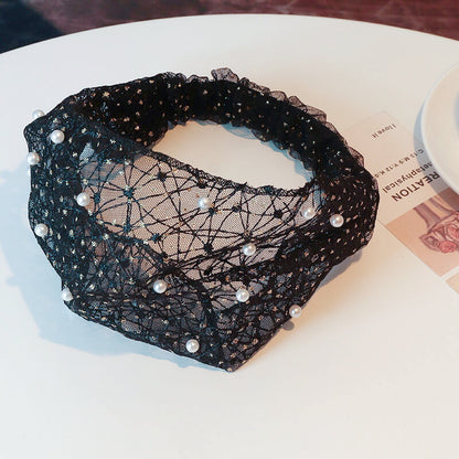 Hårbånd Lace Pearl