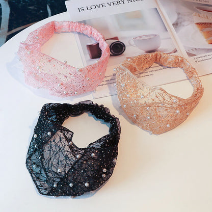 Hårbånd Lace Pearl
