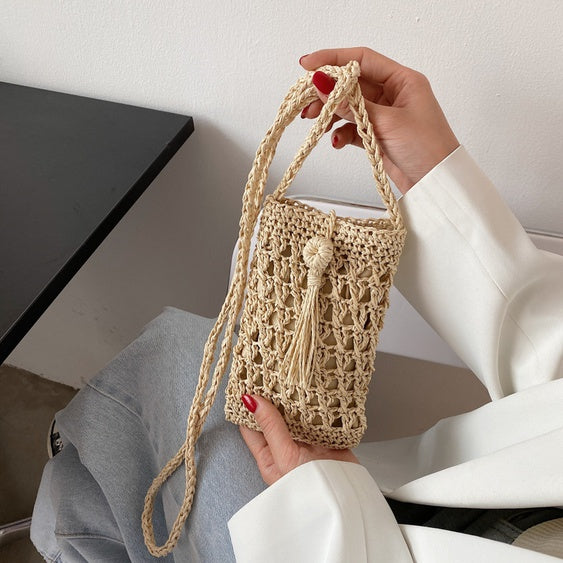 HÅNDLAGET LITEN VESKE