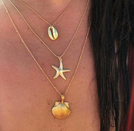 Halskjede med skjell | Youtrend