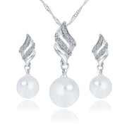 Nydelig smykkesett med perler