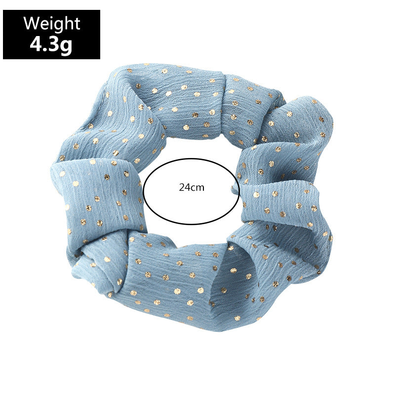 scrunchies i fine sommerfarger