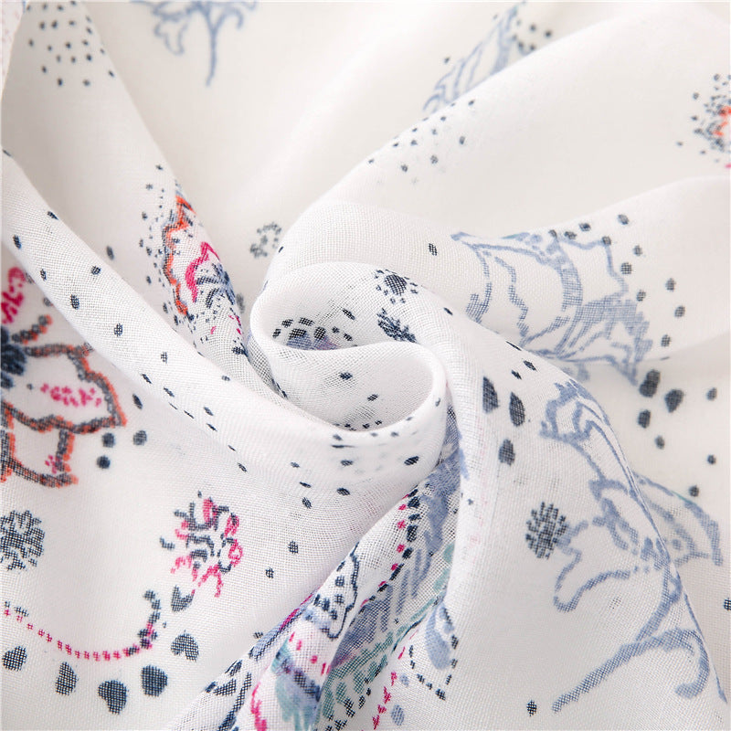 MULTIFARGET SKJERF I BOMULL