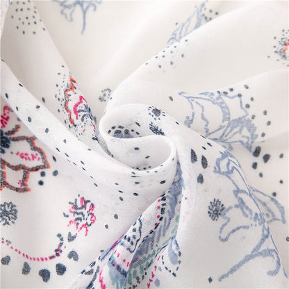 MULTIFARGET SKJERF I BOMULL