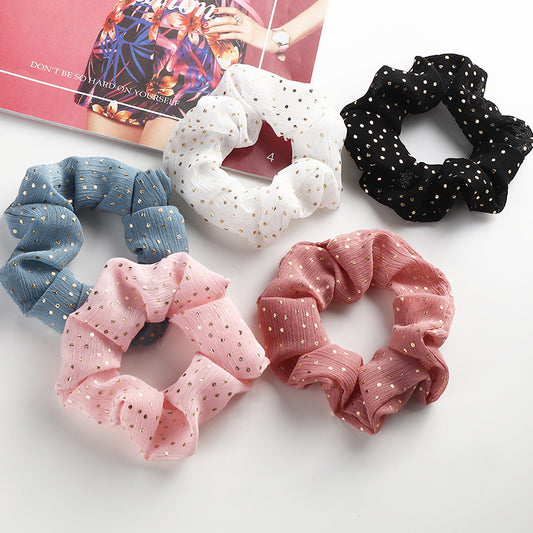 scrunchies i fine sommerfarger