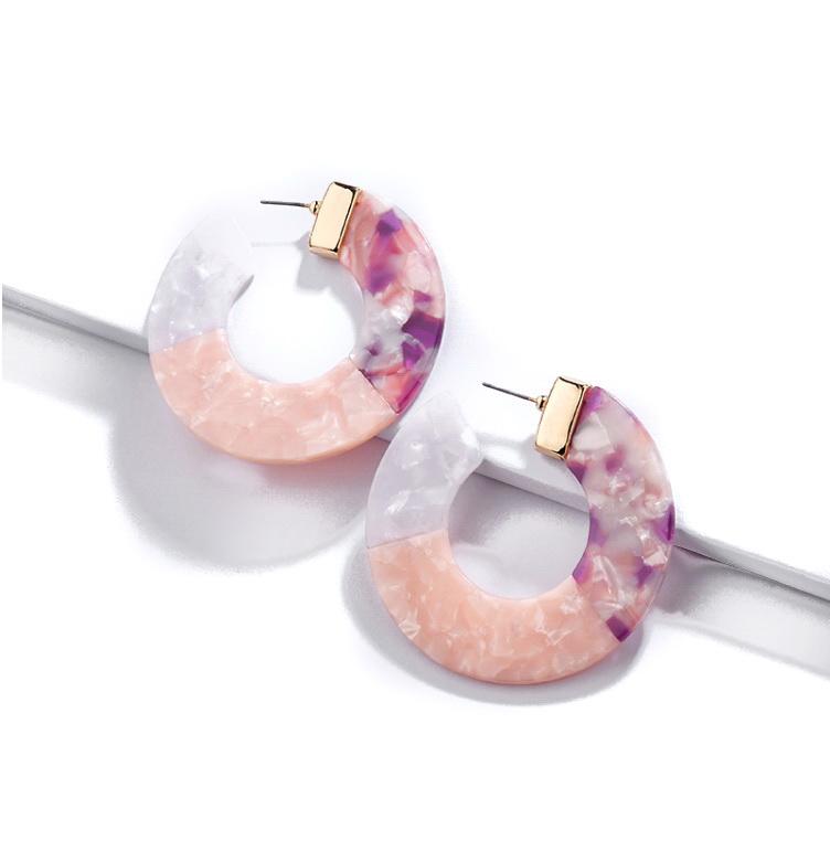 Øredobber Store runde Pink | Youtrend