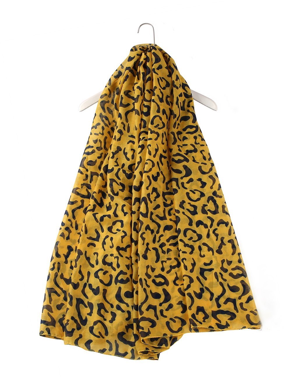 Skjerf Safari Leopard print Gul | Youtrend
