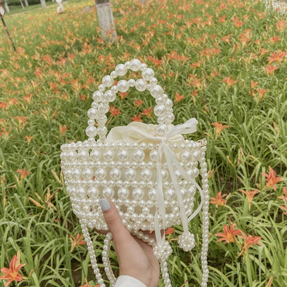 PEARL BASKET BAG