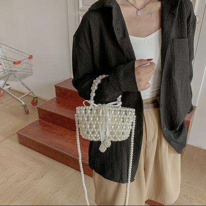 PEARL BASKET BAG