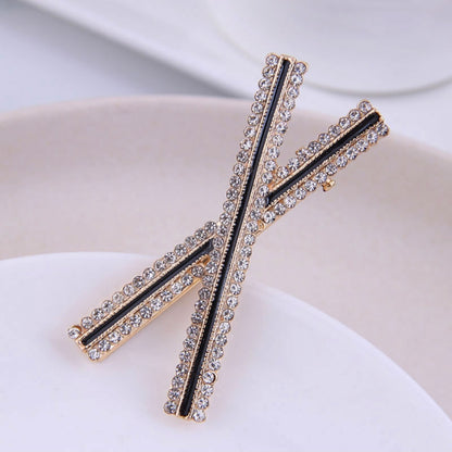 RHINESTONES ALLOY HÅRSPENNE