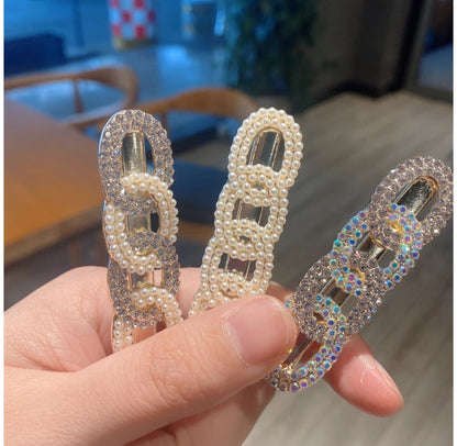 PEARL RHINESTONE HÅRPYNT