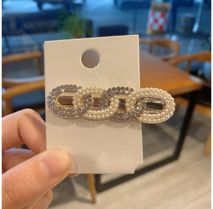 PEARL RHINESTONE HÅRPYNT