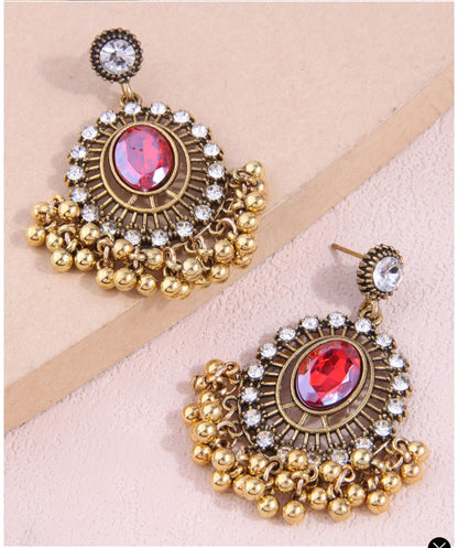 RETRO TASSEL ALLOY ØREPYNT