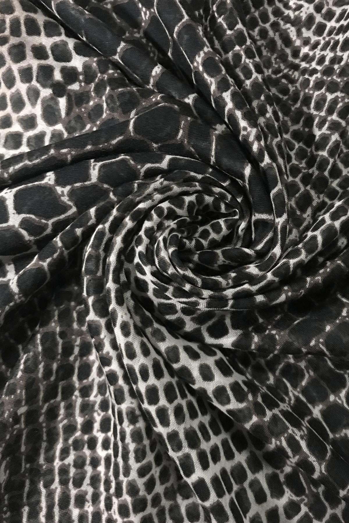 Skjerf Snake print Blå | Youtrend