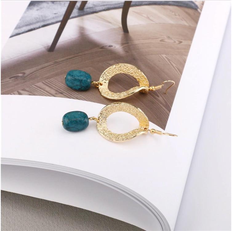 Øredobber Hoop Turkis | Youtrend