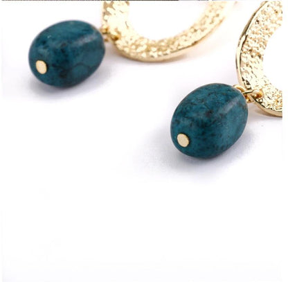 Øredobber Hoop Turkis | Youtrend