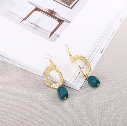 Øredobber Hoop Turkis | Youtrend