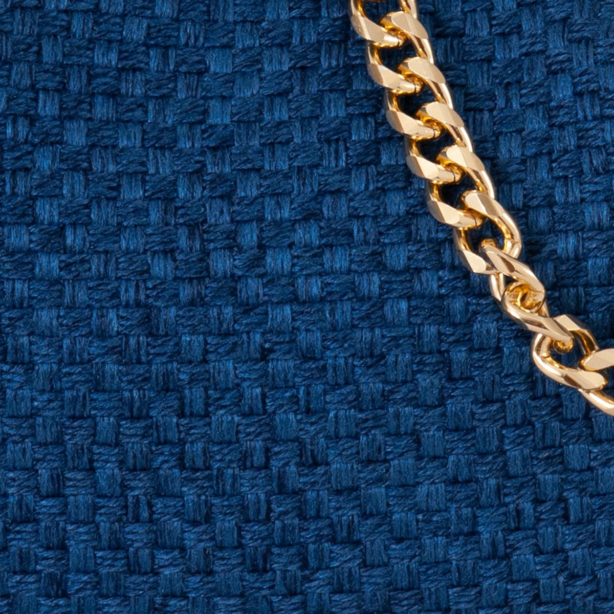 MATHILDE CLUTCH-KONGEBLÅ