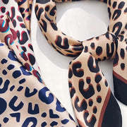 Tørkle med leopardmønster i Chiffon | Youtrend